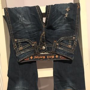 Size 25 Rock Revival Jeans.
